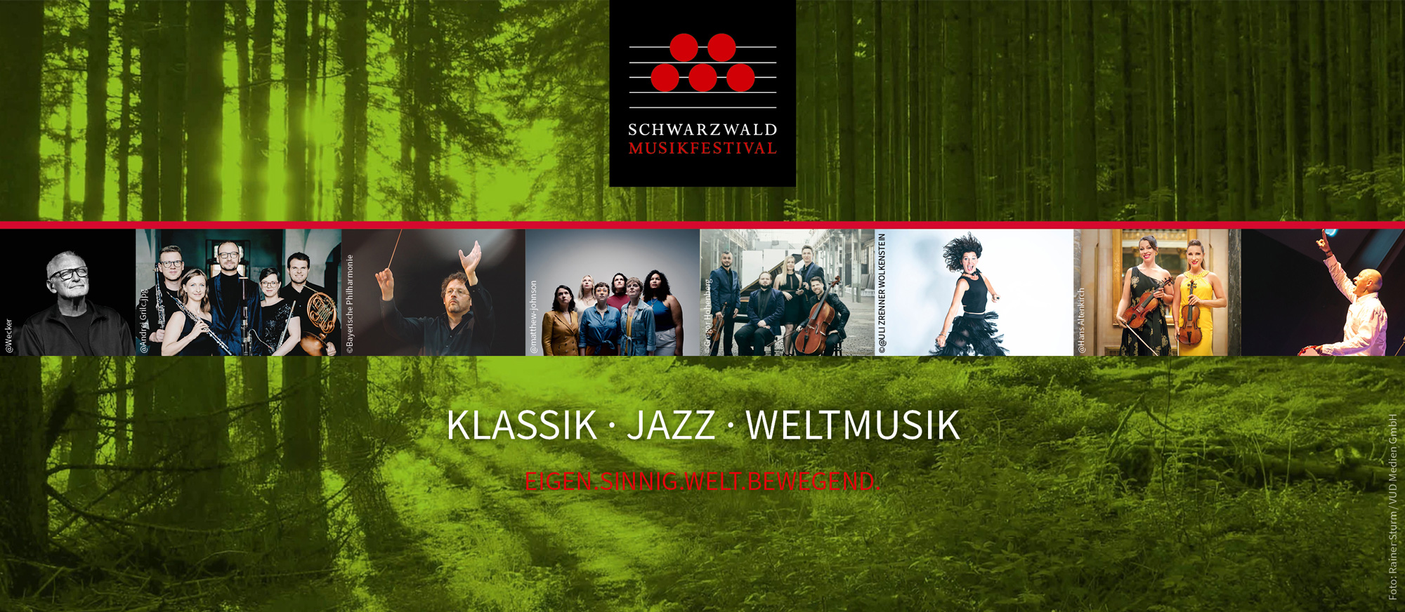 Line up Schwarzwald Musikfestival 2026